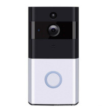 Caméra de sonnette vidéo 720P FHD sans fil WiFi sonnette intelligente avec carillon caméra de sécurité PIR détecteur de mouvement conversation à 2 voies